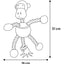 Flamingo Toy Animals with Ball and Rope - играчка за кучета с въже и топка 14 / 31 / 19 см