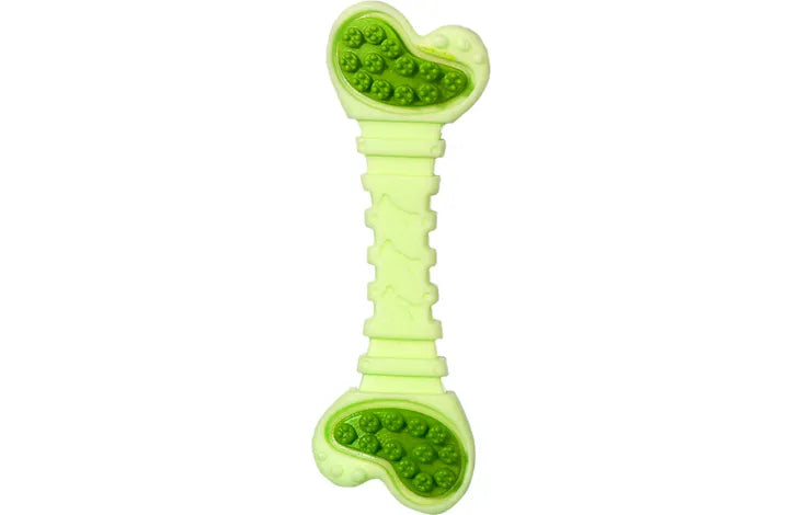 Flamingo Puppy Ruffus Bone - Кокал с аромат ванилия 10см. / розов, син, зелен /