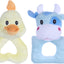 Flamingo Puppy Allen Frog & Duck & Cow & Pig Multiple colours - плюшена играчка 14 см.