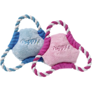 Flamingo Puppy Boban Frisbee Puppy With Rope Multiple Colours - плюшена играчка 17 см.