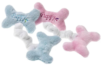 Flamingo puppy Boban - плюшен кокал със звуков ефект 20 см /син, розов /