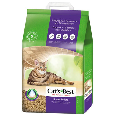 Cats Best Smart Pellets - котешка тоалетна за дългокосмести котки 20 литра