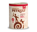 Petkult Adult Dog Beef - пълноценна консерва за кучета с говеждо