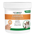 Vets Best Eye Round pads - почистващи тампони за очи, с Алое 100 броя