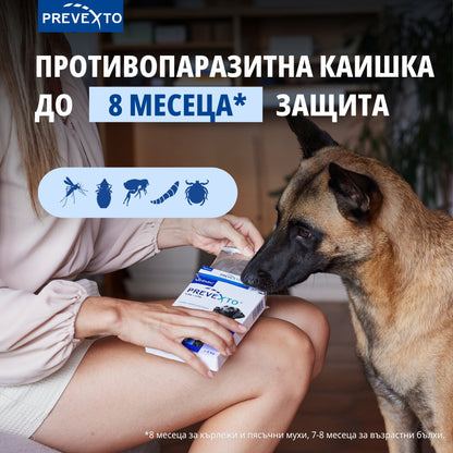 Virbac Prevexto - противопаразитен нашийник за кучета
