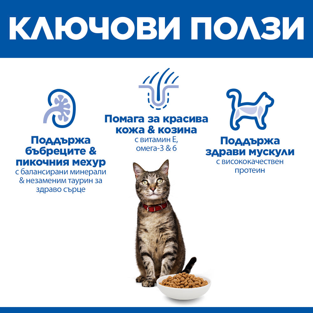 Hills Science Plan Adult - с агнешко месо, за котки от 1 до 6 години