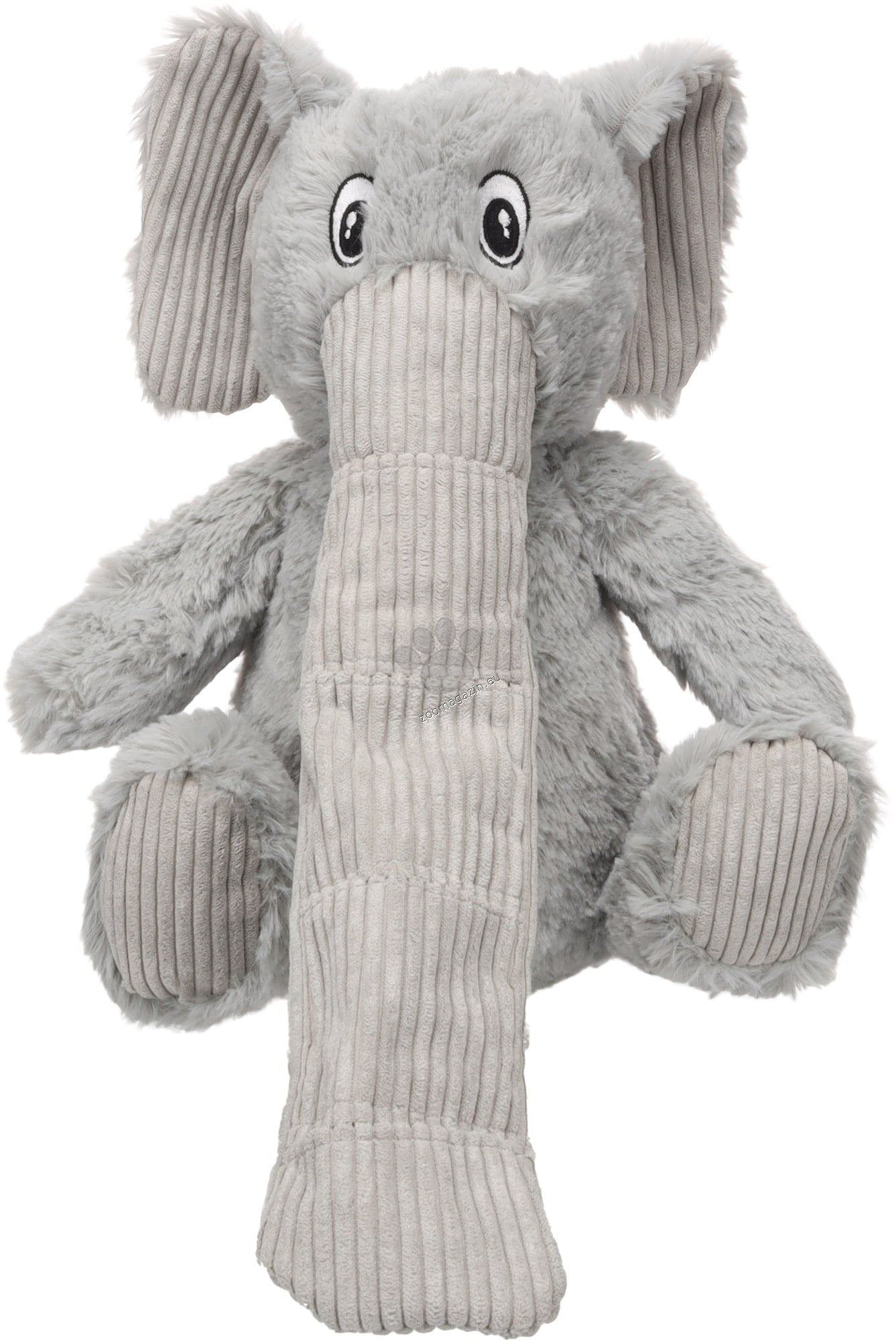 Flamingo Toy Hida Elephant sitting Grey - плюшена играчка 25 / 18 / 34 см