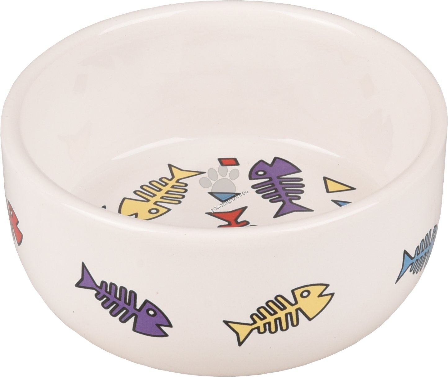 FLAMINGO Color Fish -Керамична купичка 11x4,5см. 325мл.