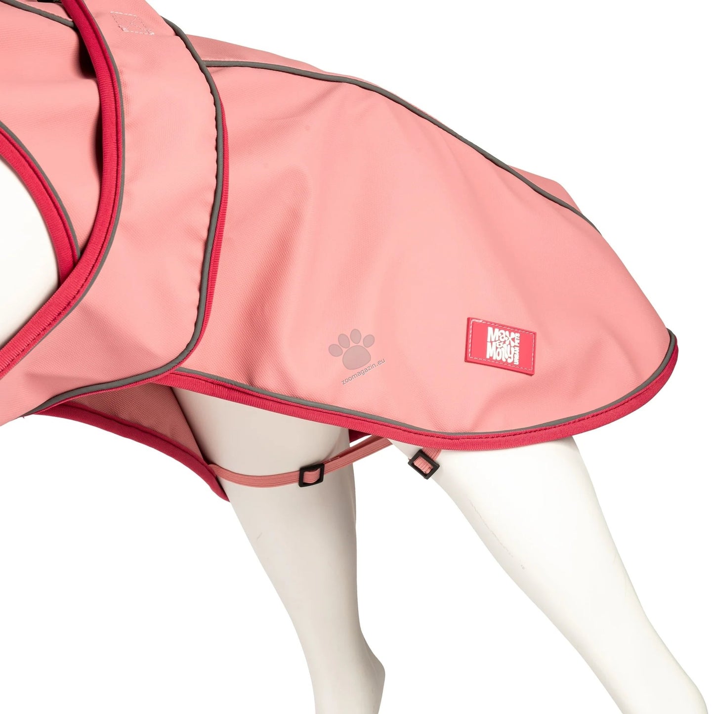 Max Molly Raincoat Matrix Rose - дъждобран за куче 40 см