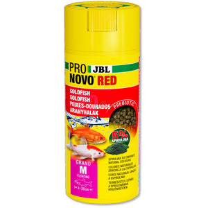 JBL Pronovo Red Grano M CLICK-основна храна на гранули с размер М за златни рибки от 8-20 см.