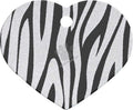 iMARC Black Zebra Heart - медальон