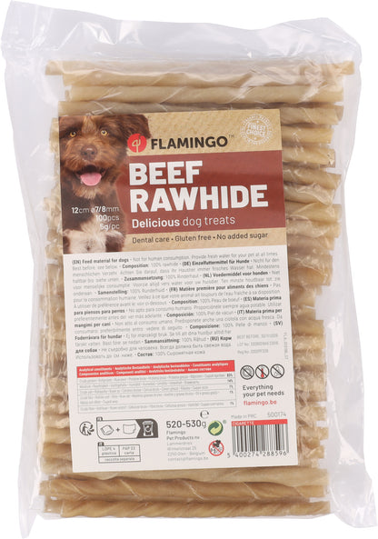 FlamingoSnacks Rawhide Cigarette - лакомство от пресована кожа 520 гр