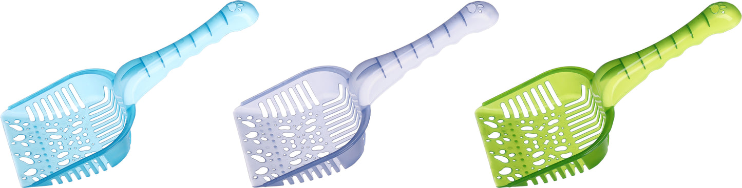 Flamingo Cat Litter Scoop Hanky - Лопатка за котешка тоалетна /синя, лилава, зелена/