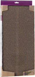 Flamingo Scratching cardboard Mawimbi Brown - драскалка за котка 46 / 22 / 3,7 см