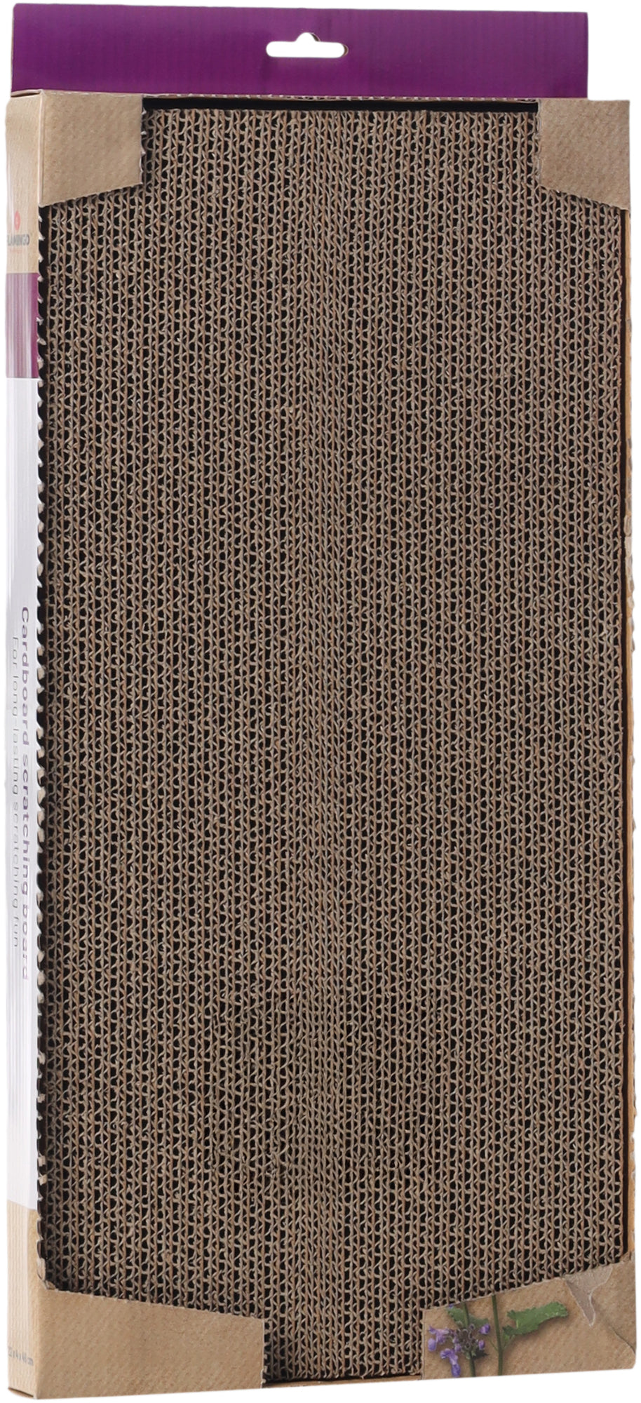 Flamingo Scratching cardboard Mawimbi Brown - драскалка за котка 46 / 22 / 3,7 см