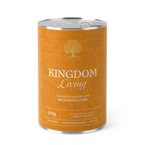 Essential Kingdom Living Pate - пастет за кучета с глиганско и свинско 400 гр.