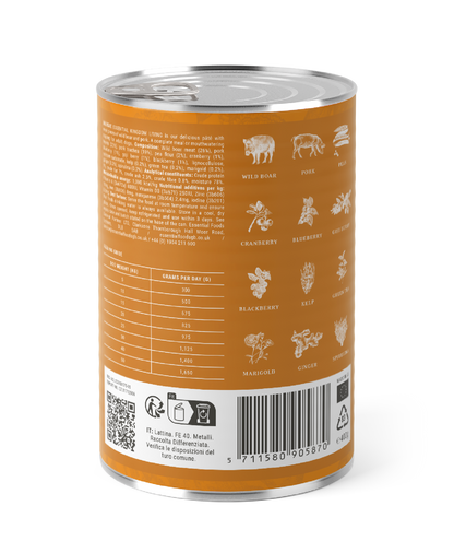 Essential Kingdom Living Pate - пастет за кучета с глиганско и свинско 400 гр.