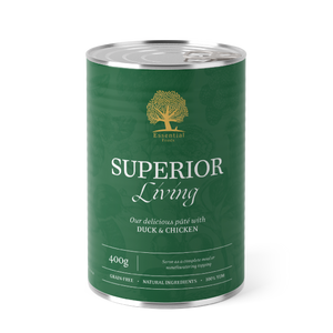 Essential Superior Living Pate - пастет за кучета с патешко и пилешко 400 гр.
