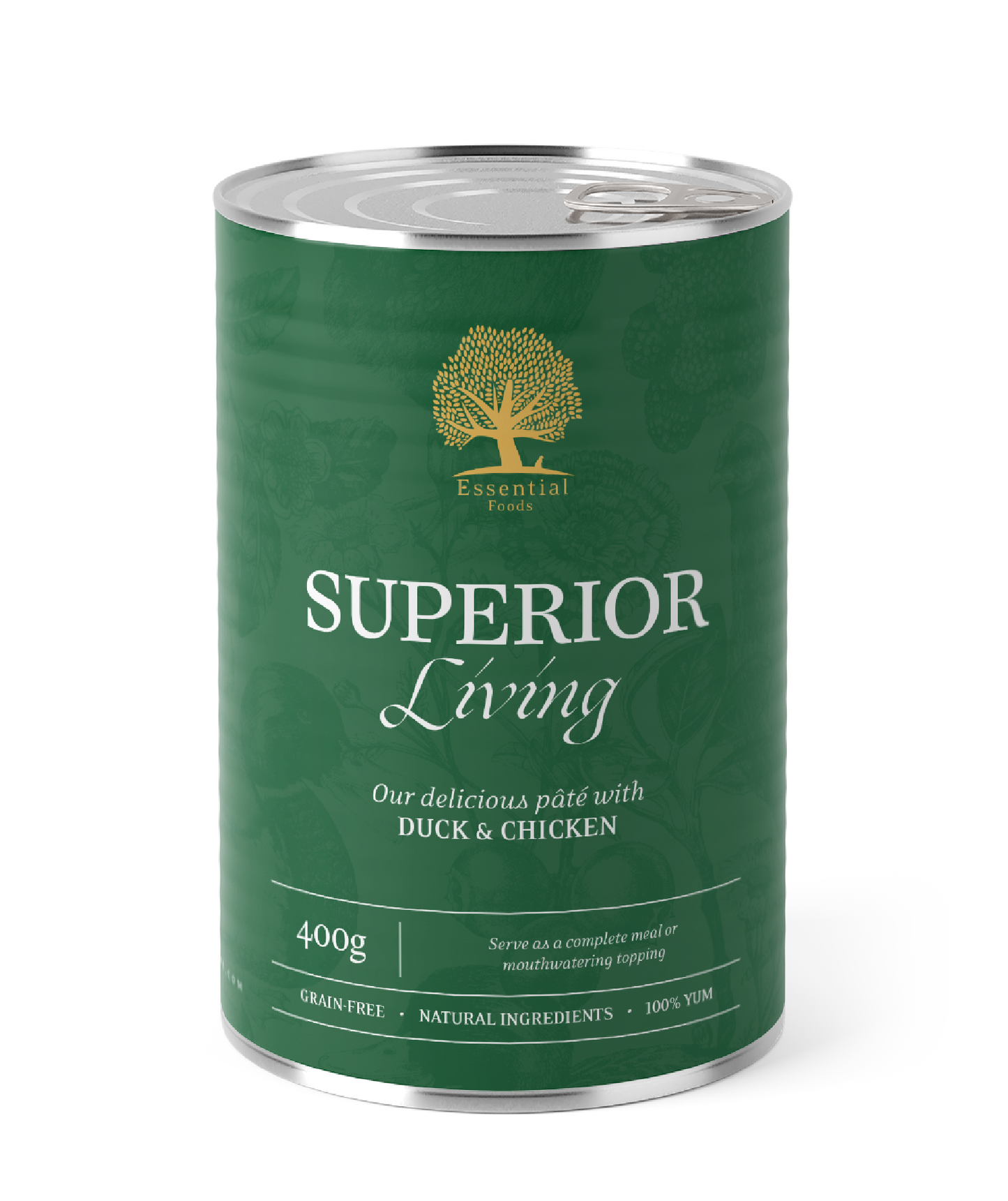 Essential Superior Living Pate - пастет за кучета с патешко и пилешко 400 гр.