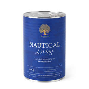 Essential Nautical Living Pate - пастет за кучета със сьомга и треска 400 гр.