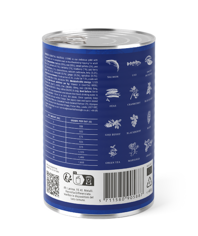 Essential Nautical Living Pate - пастет за кучета със сьомга и треска 400 гр.