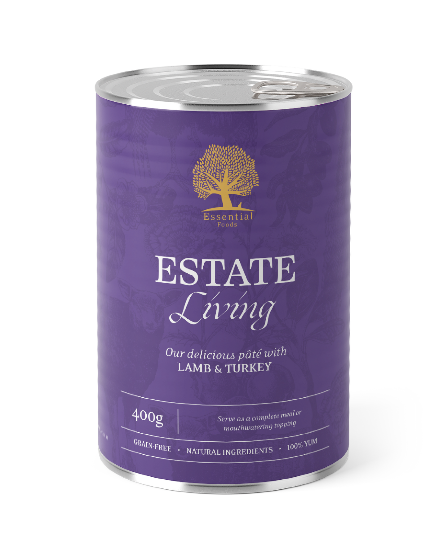Essential Estate Living Pate - пастет за кучета с агнешко и пуешко 400 гр.