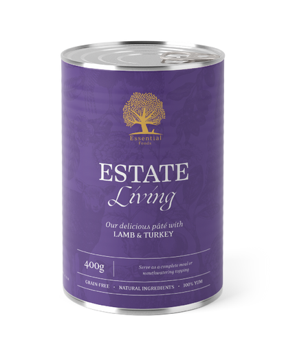 Essential Estate Living Pate - пастет за кучета с агнешко и пуешко 400 гр.