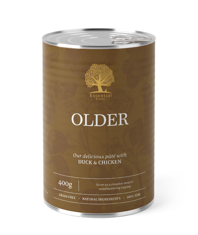Essential Older Pate - пастет за възрастни кучета с патешко и пилешко 400 гр.