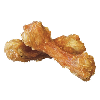 Nobby StarSnack Barbecue Chicken Bone - кокалче от пресована кожа с пилешко филе ,кутия, 12,5 см, 120 бр