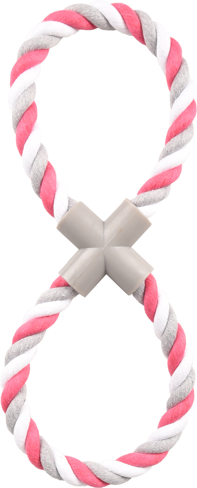 Flamingo Jim Tug rope 8-shape Fuchsia- играчка за кучета 36 см