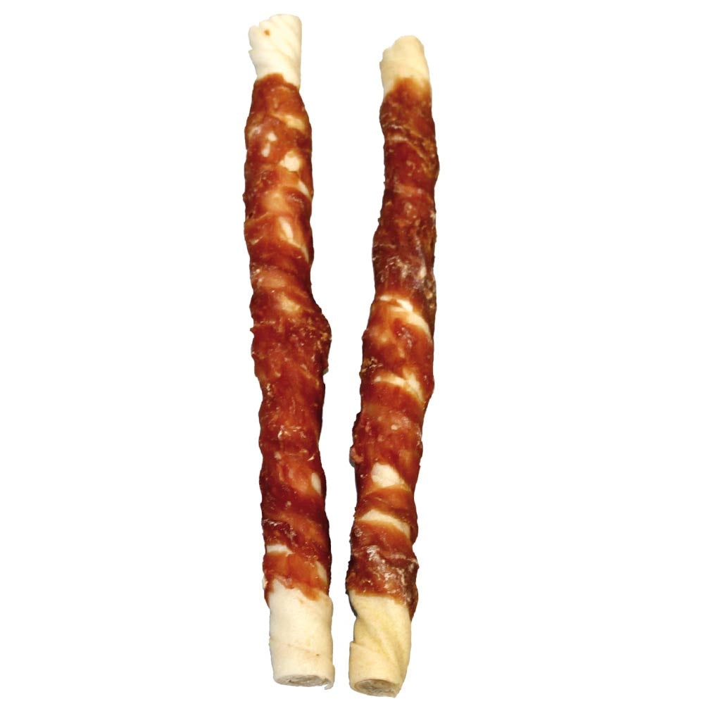 Nobby StarSnack Barbecue Wrapped Duck - солета от пресована кожа с патешко месо, кутия, 27 см, 60 бр