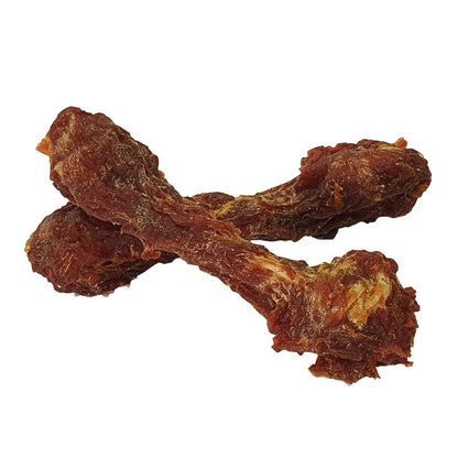 Nobby StarSnack Barbecue Duck Bone - кокал от пресована кожа с патешко месо, кутия, 18 см, 120 бр