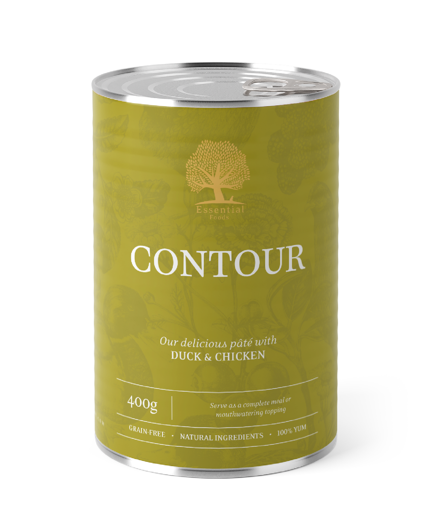 Essential Contour Pate - диетичен пастет за кучета с патешко и пилешко 400 гр.