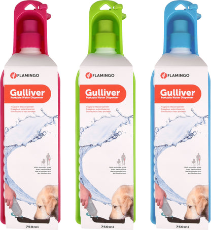 Flamingo Water Dispenser Gulliver Hawai - преносима бутилка за вода 750 мл