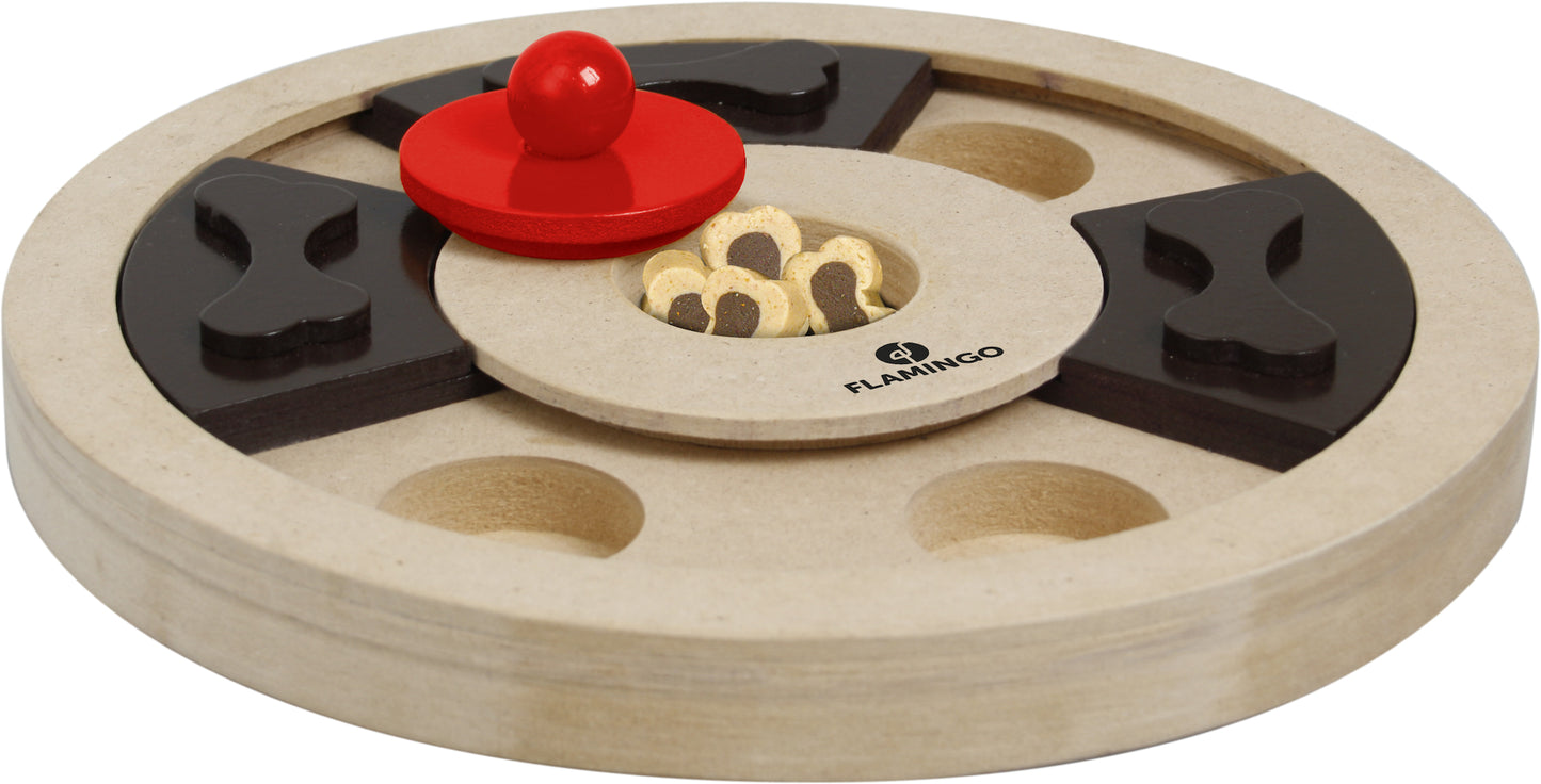 Flamingo Brain Train Hera Light Brown - интерактивна играчка за куче 25 см.