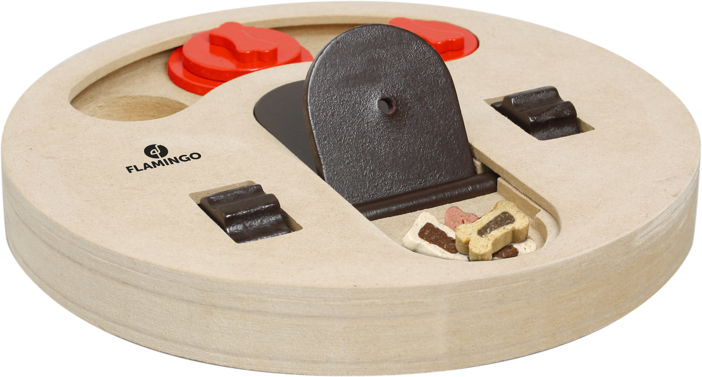 Flamingo Brain train Helios Light brown - интерактивна играчка за куче 23 см.