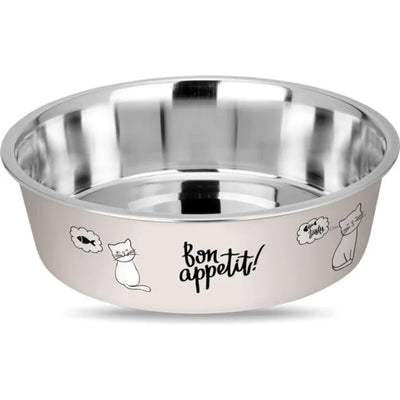 Enjoy Castron Inox Bon Appetit - метална купа с илюстрация 1600 мл