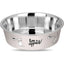 Enjoy Castron Inox Play Time Rhino - метална купа с илюстрация, тъмносива 2100 мл