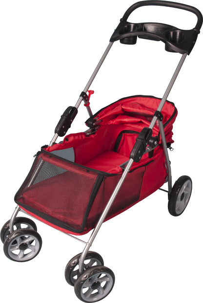 Flamingo Buggy Damio Red - количка за кучета 76 / 45 / 90.5 см