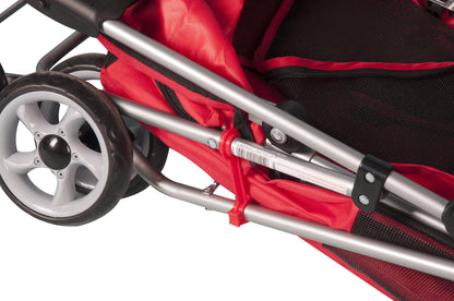 Flamingo Buggy Damio Red - количка за кучета 76 / 45 / 90.5 см
