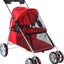 Flamingo Buggy Damio Red - количка за кучета 76 / 45 / 90.5 см