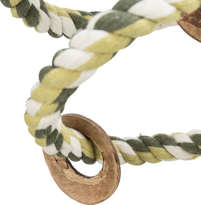 Trixie Spiral Rope Perch - спирала въже с камбанка 50 см