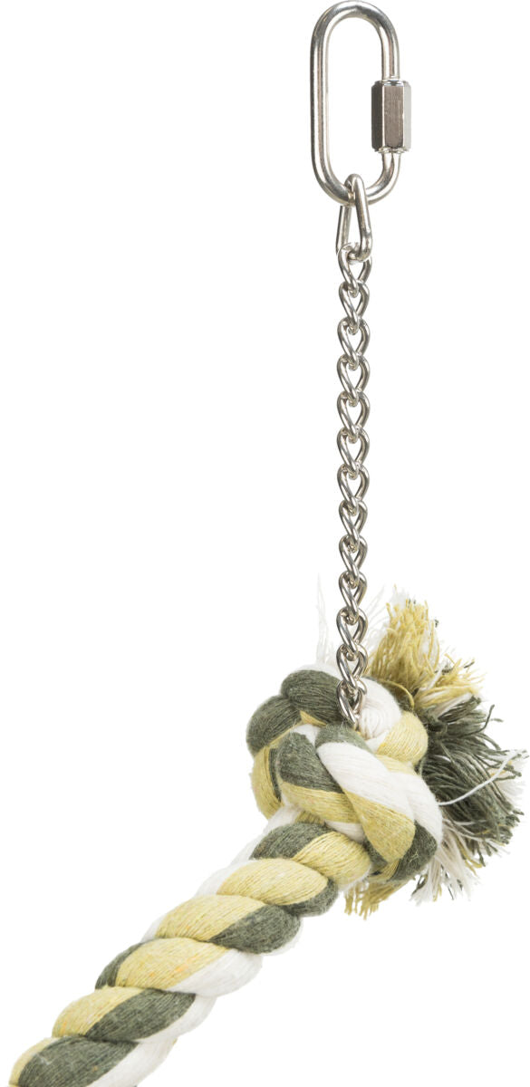 Trixie Spiral Rope Perch - спирала въже с камбанка 50 см