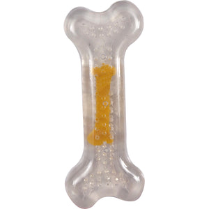 FLAMINGO Toy Wissal Bone - играчка за куче с аромат на пилешко месо 12 см.