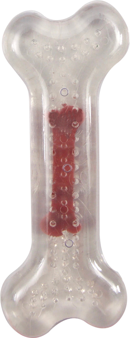 Flamingo Toy Wissal Bone with Beef Flavour - играчка за куче с аромат на говеждо месо