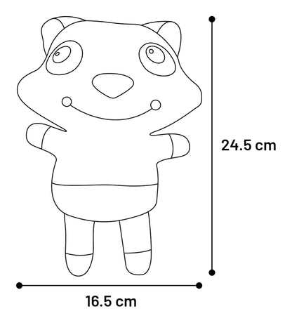 Flamingo Widad Fox Light brown - плюшена играчка за куче 23 см.