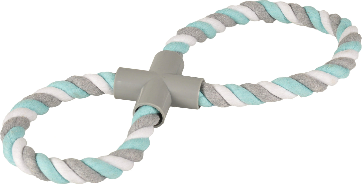 Flamingo Toy Jim Tug rope 8-shape - играчка за кучета 39,5 см, зелен