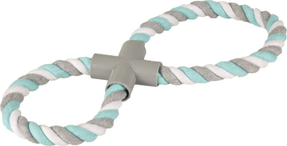 Flamingo Toy Jim Tug rope 8-shape - играчка за кучета 39,5 см, зелен