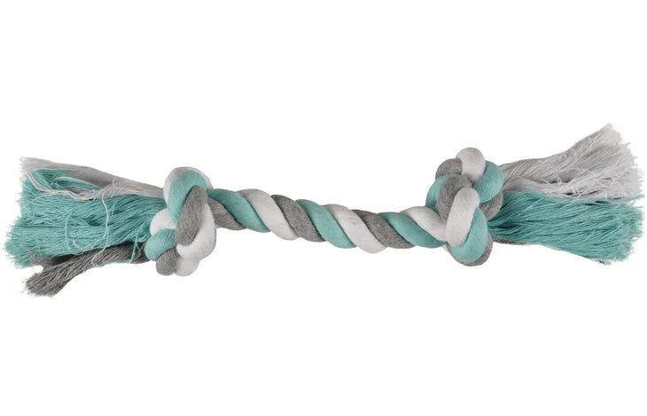 Flamingo Jim Cord With 2 Knots Mint Green - играчка въже 22 см. / зелен /