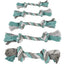 Flamingo Jim Cord With 2 Knots Mint Green - играчка въже 30 см. / зелен /